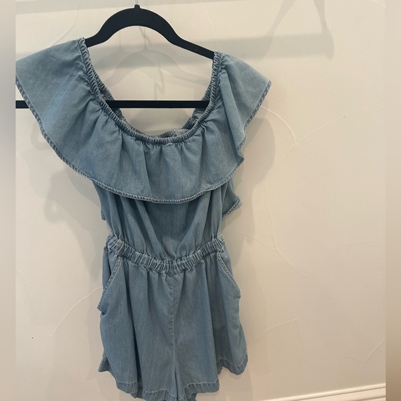 Express Denim Romper - XS - Picture 8 of 9